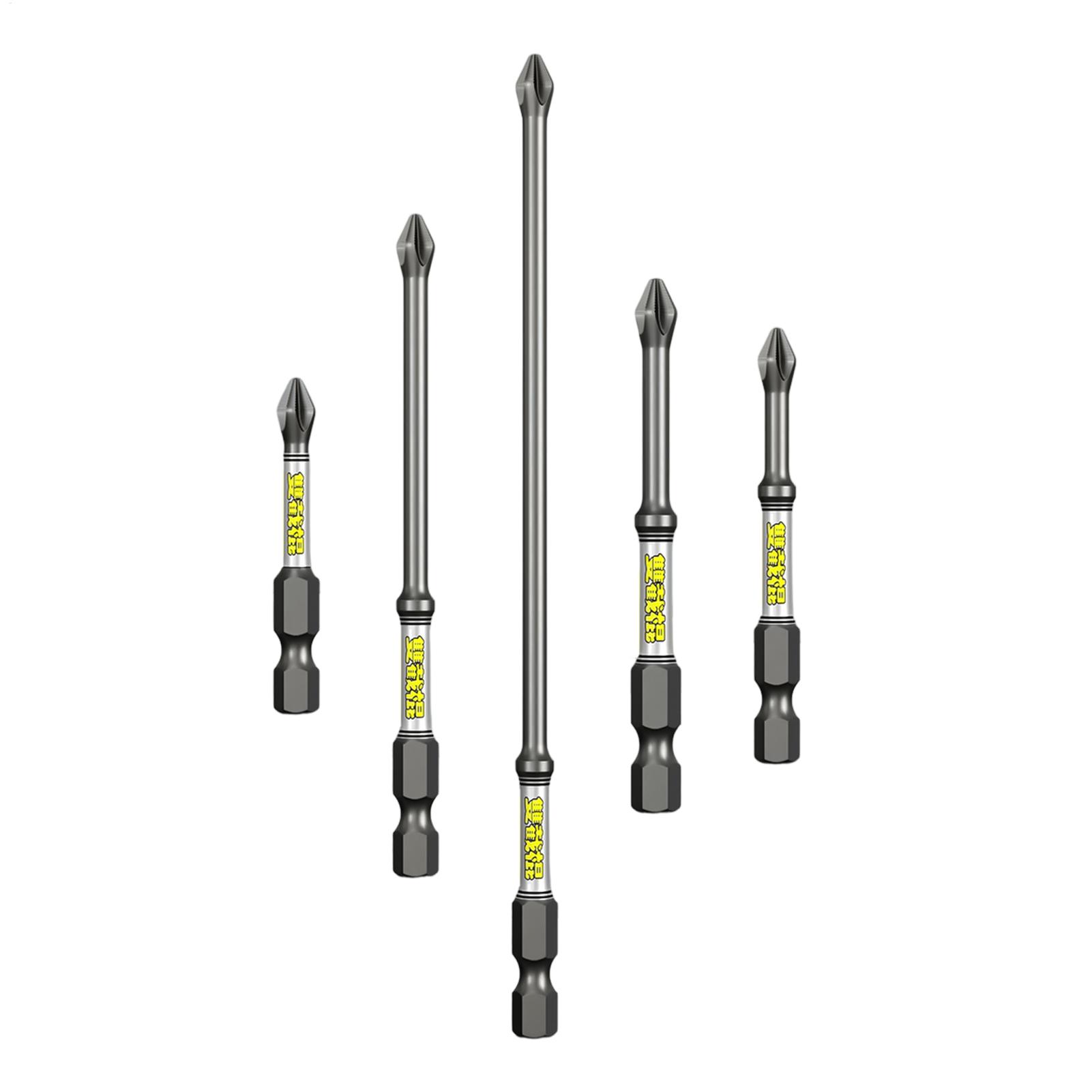 Tools Set Workshop - Drill Screwdriver Bit Set 5-Piece Heavy