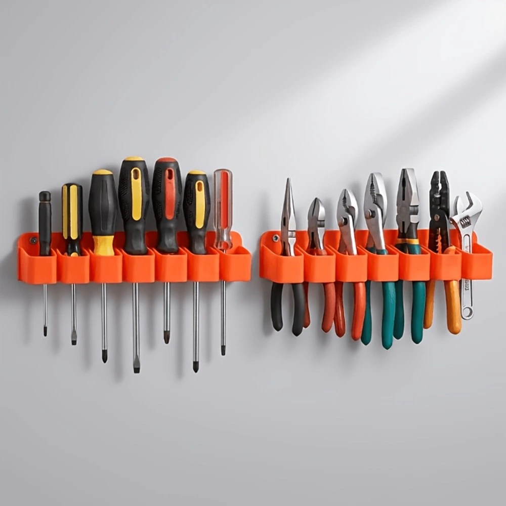 Workshop Tools Shelf - 2Pcs Wall Mounted Tool Storage Rack