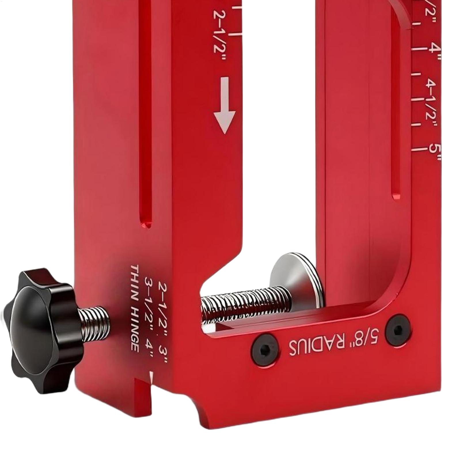 Tools For Home Workshop - Door Hinge Template Precise Adjustable Latch