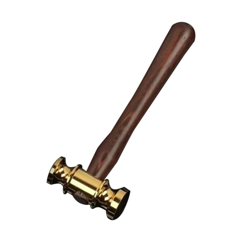 Workshop Tools Hammer - A67P-Mirror Polishing Leather Hammer Starting Hammer