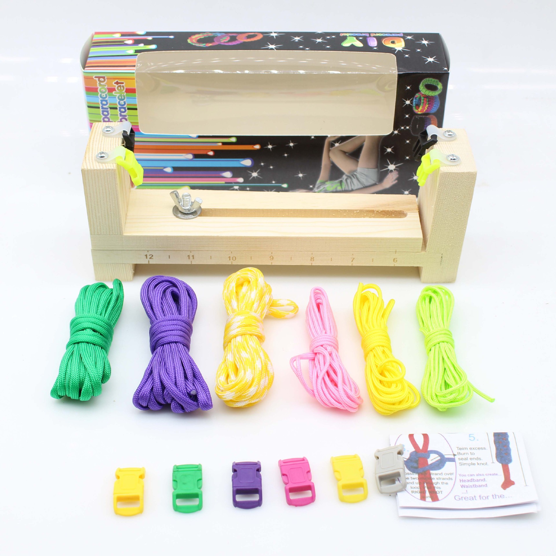 Dowel Jig Kit - Wood Paracord Jig Bracelet Maker Making