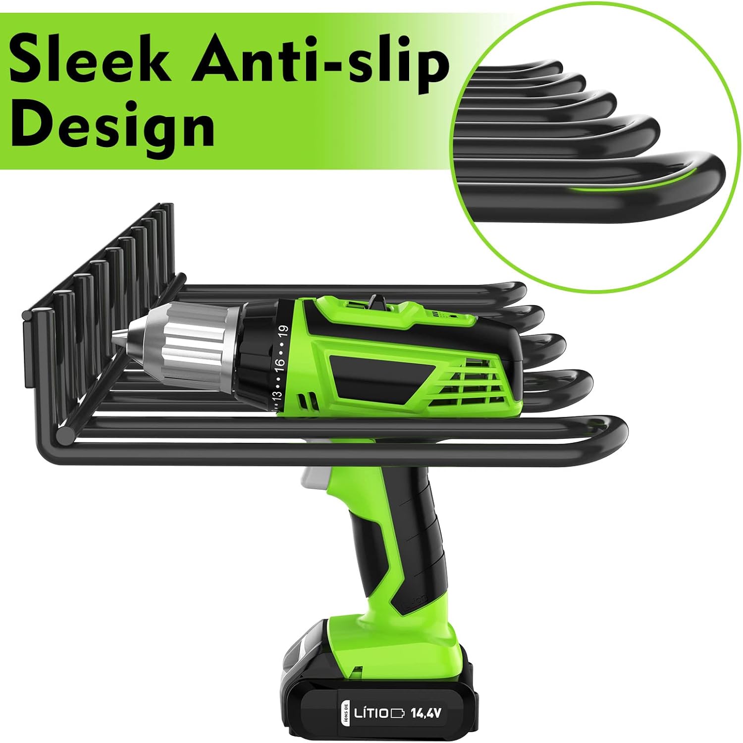 VKKM Power Tool Organizer 4 Sl - Workshop Tools Holder 评论和价格