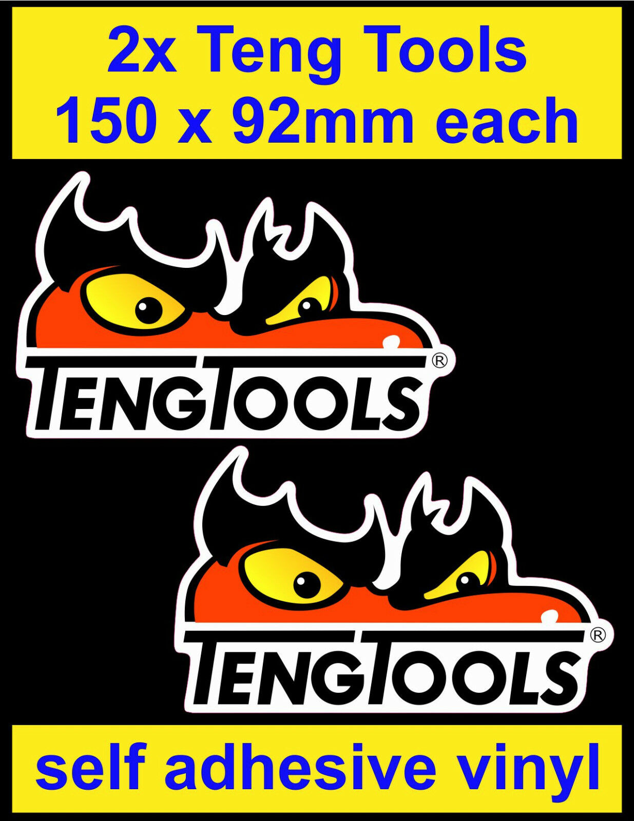 For 2 Teng Tools Sponsor Stick - Workshop Tools Logo 评论和价格