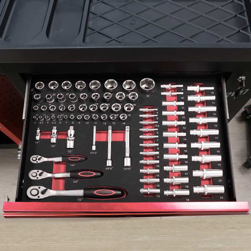 7 Drawer Tool Trolley With 273 - Tools Set Workshop 评论和价格