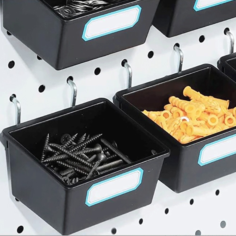 1/6 Sets Pegboard Bins with Ho - Tools Set Workshop 评论和价格