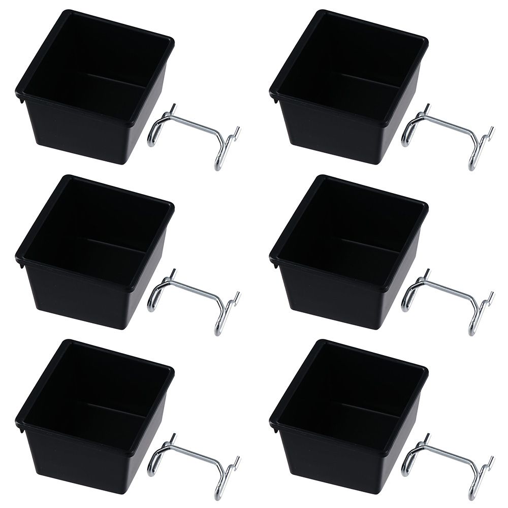 1/6 Sets Pegboard Bins with Ho - Tools Set Workshop 评论和价格
