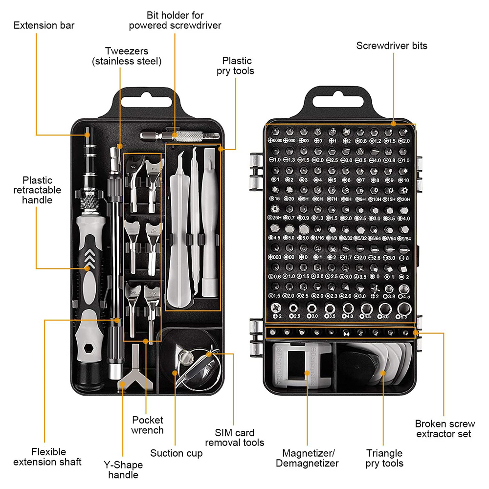 25/115/135/140 in1 Screwdriver - Workshop Tools Sale 评论和价格