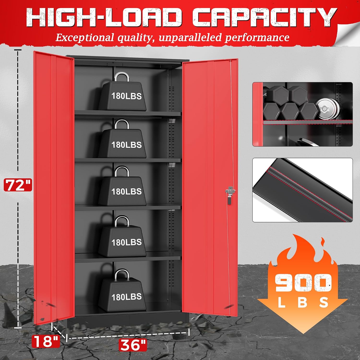 Heavy Duty Metal Garage Storag - Tools For Home Workshop 评论和价格