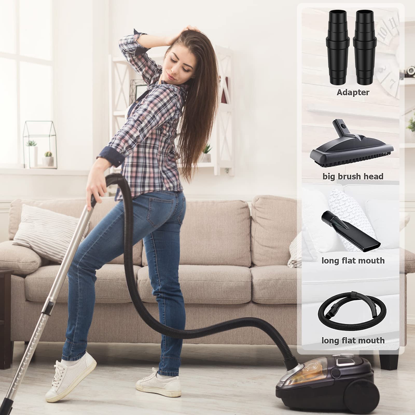 Airtight Universal Vacuum Hose - Tools Set Workshop 评论和价格