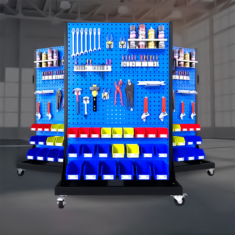 Double Sided Tool Storage Rack - Workshop Tools Holder 评论和价格