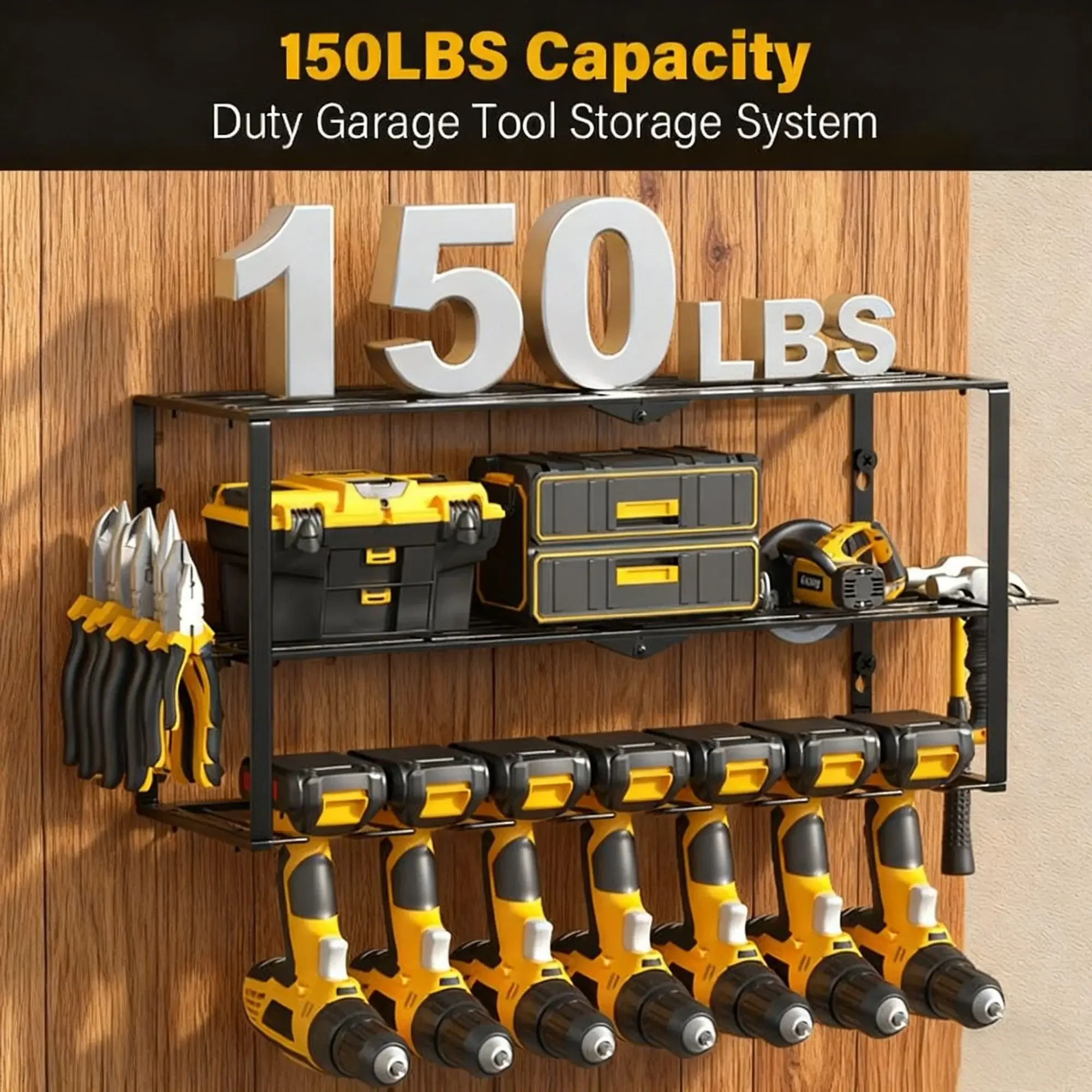 Heavy Duty Wall Mounted Power  - Workshop Tools Holder 评论和价格