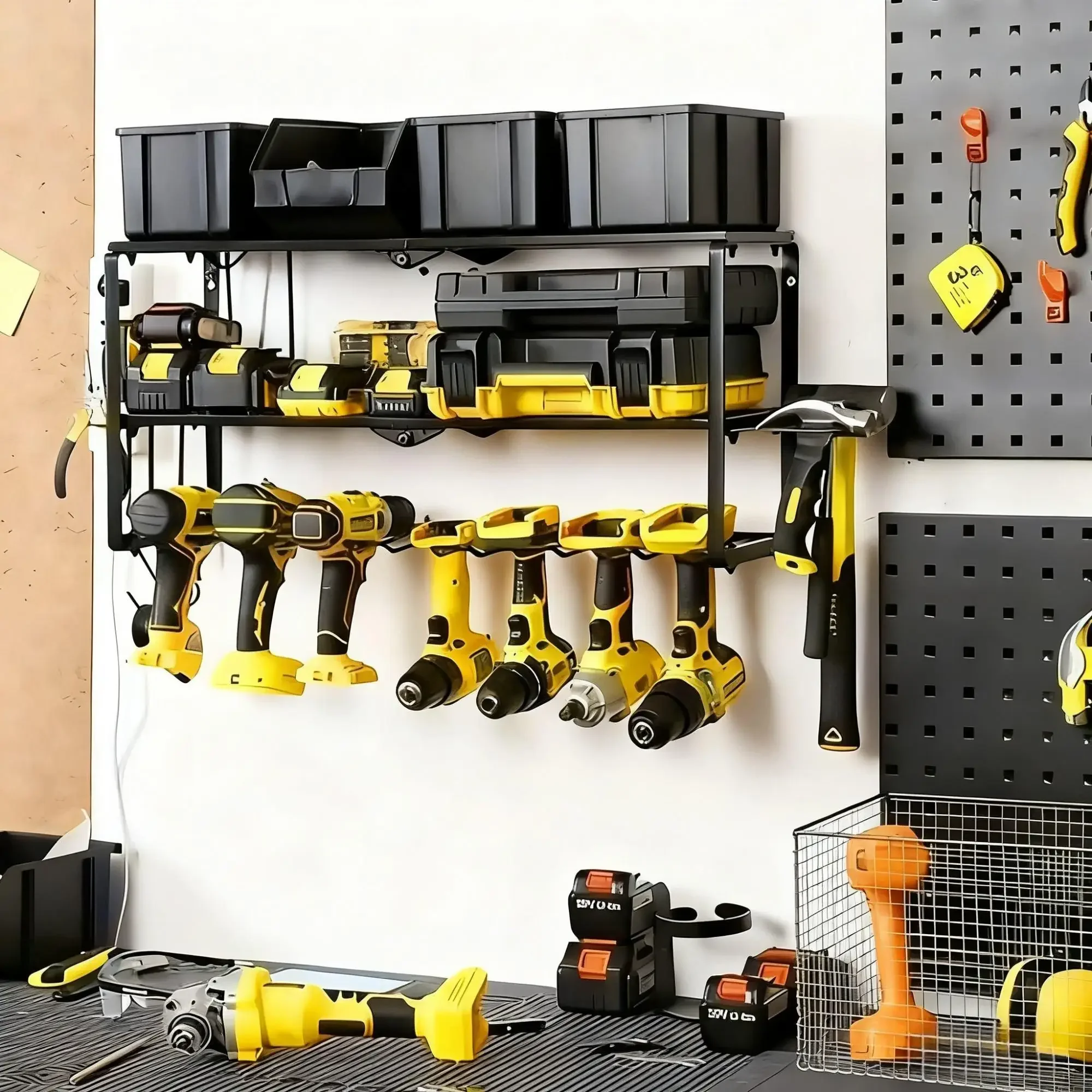Heavy Duty Wall Mounted Power  - Workshop Tools Holder 评论和价格
