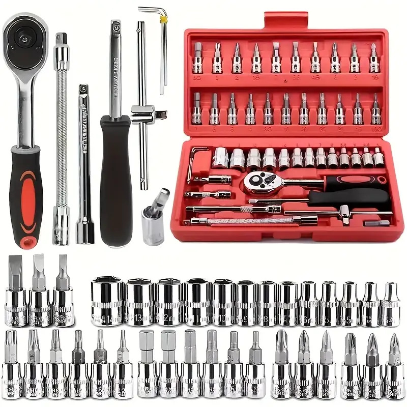 46Pc Auto Maintenance Vehicle- - Workshop Tools Sale 评论和价格