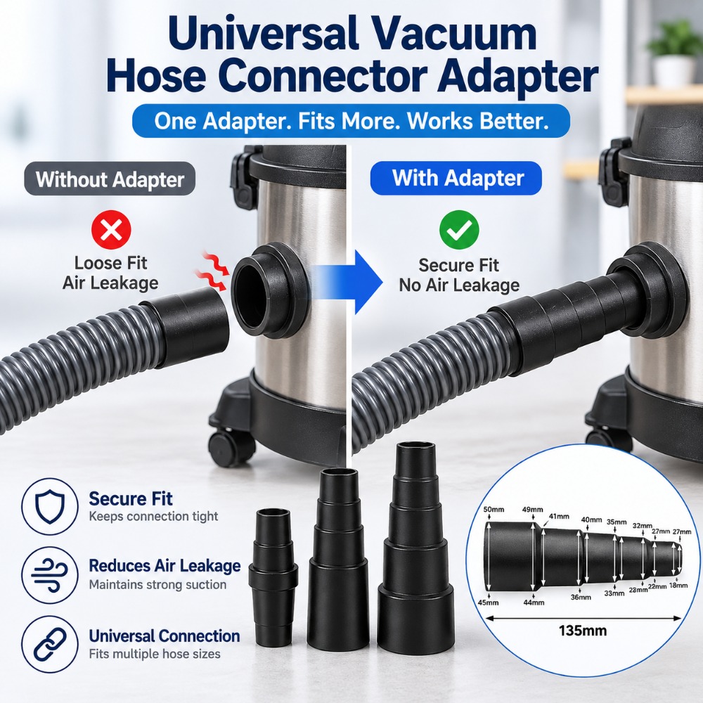 Vacuum Cleaner Hose Adapter Se - Tools Set Workshop 评论和价格