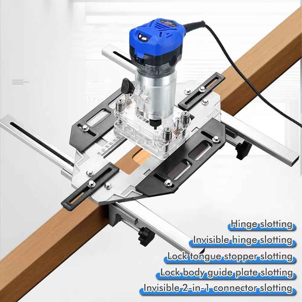 Door Cabinet Jamb Router Hinge - Dowel Jig Kit 评论和价格