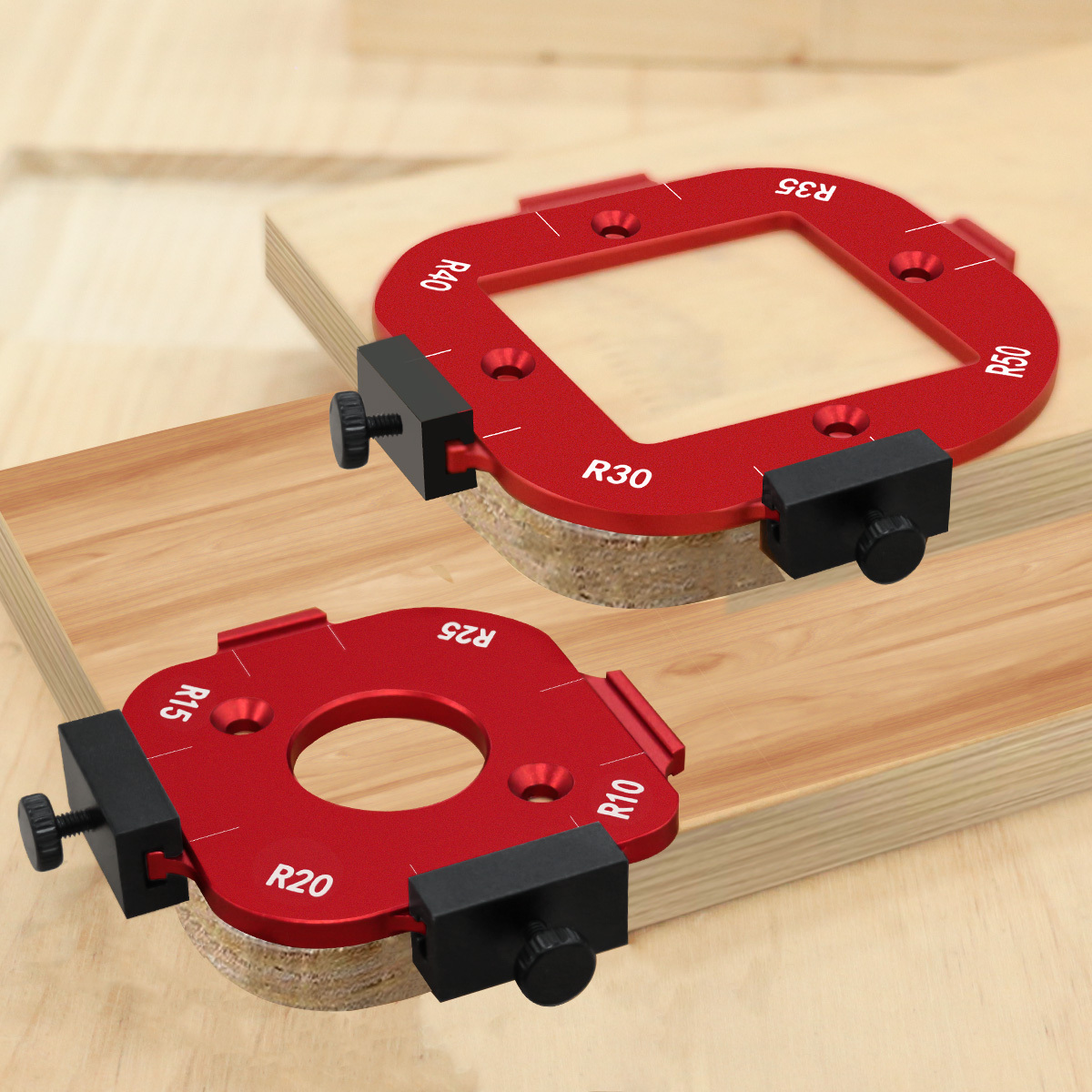 Aluminum round Corner Radius T - Dowel Jig Kit 评论和价格