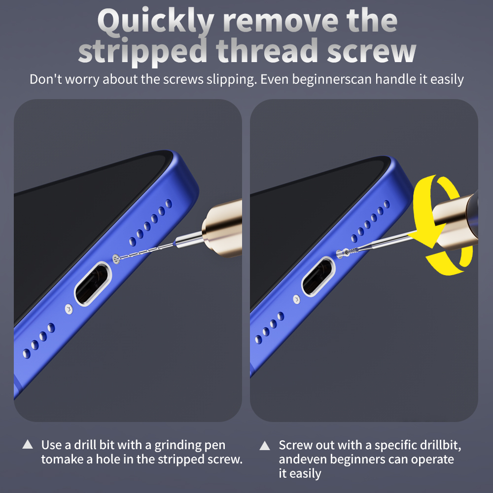 2Pcs Alloy Piercing Drill Bit  - Hand Tools In Workshop 评论和价格