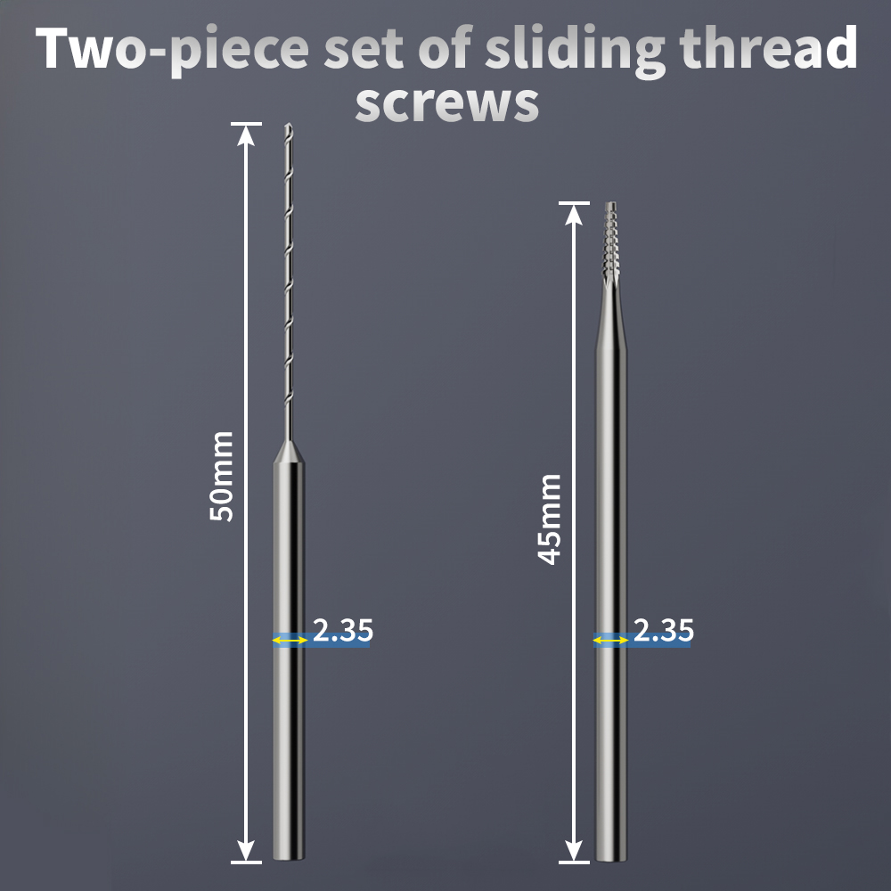 2Pcs Alloy Piercing Drill Bit  - Hand Tools In Workshop 评论和价格