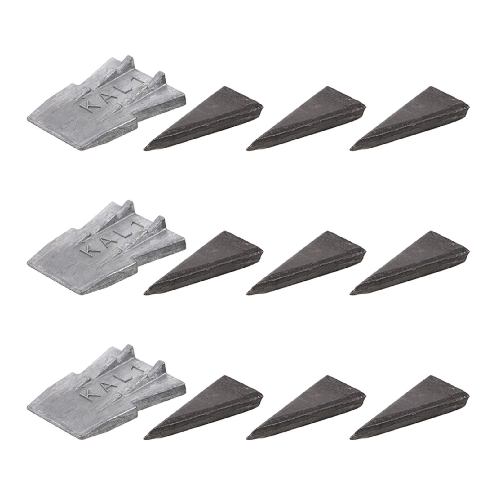 12Pcs Axe Handle Wedges Metal  - Workshop Tools And Safety 评论和价格
