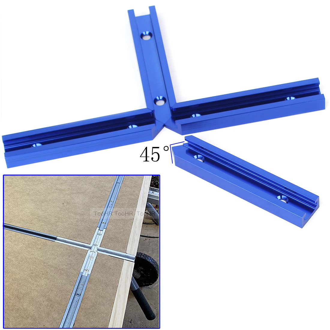 19mm T-Track Slot Miter Track  - Dowel Jig Kit 评论和价格